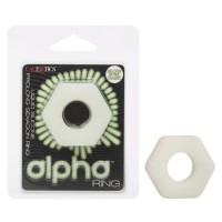 Calexotics Alpha Glow-In-The-Dark Liquid Silicone Prolong Sexagon Ring